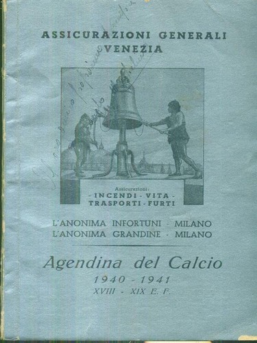 Agendina del calcio 1940 - agendina, 1940-1941