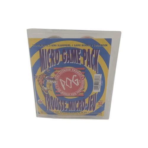 Pog micro game - pack, vintage