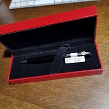 Penna a sfera Schafer Ferrari Black Twist nuova mai usata con logo