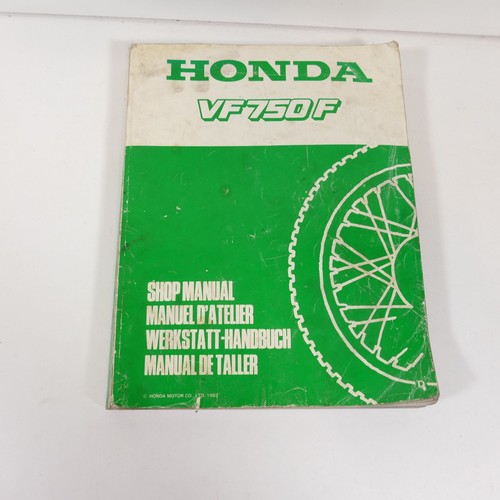 Honda 750 85 manuale - vf, ez: