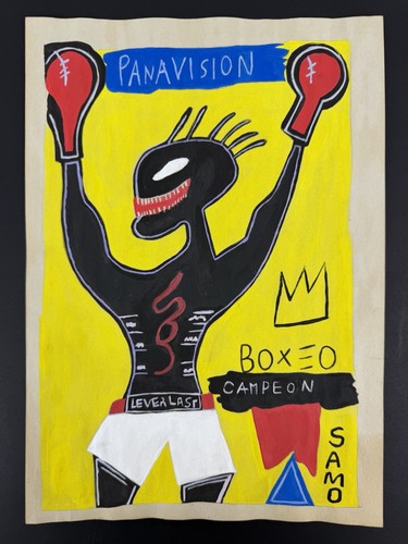 Jean michel basquiat - basquiat, quadro