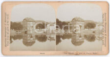 1900 ca ITALY Une superbe vue près de Venise *Stereoview American