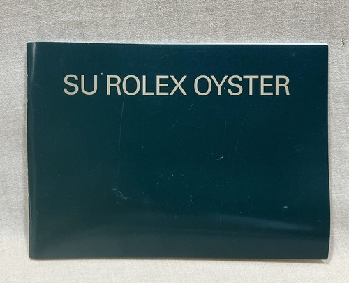 Rolex oyster booklet 2005 - oyster,