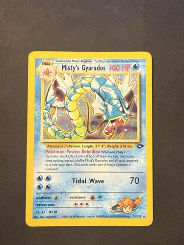 Nintendo misty gyarados - nintendo, misty’s
