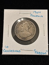 1904 Panama 10 Centesimos