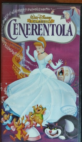 Vhs disney cenerentola - disney,