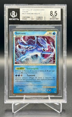 Pokemon suicune shiny sl11 bgs - pokemon,