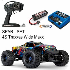 Traxxas Wide Maxx Monster Truck Roccia ´ N Roll + 4S 5000 MAH Akku + Carica Rtr