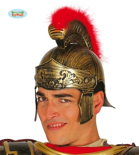 Elmo romano plastica color - romano,