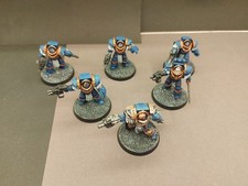 Warhammer 30k Horus Heresy Ultramarine Cataphractii Praetor & Squad Painted