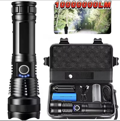 Torcia led 100000000lm - torcia,