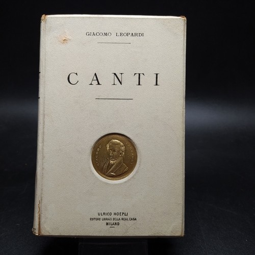 Libro giacomo leopardi canti - giacomo,