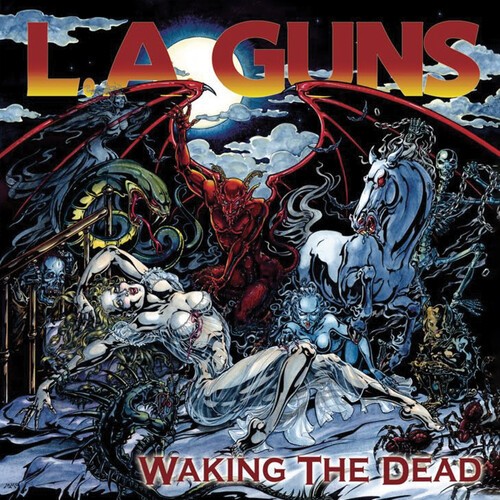 Guns waking the - -,
