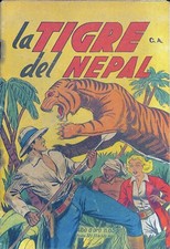 [844] ALBI D ORO ed. Mondadori 1947 n. 85 "La tigre del Nepal" stato Discreto