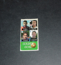FIGURINA IN REGALO CON CICCA DA MASTICARE GOLDEN GOAL BAGGIO CHIESA DAVIDS ONEIL