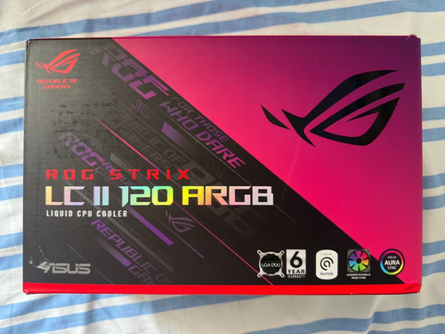 Asus rog strix 120 argb - rog, ii