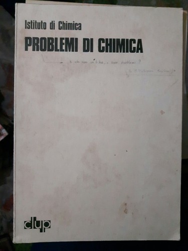 Problemi chimica istituto - di,