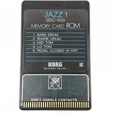 KORG DDC-A03 JAZZ 1 scheda di