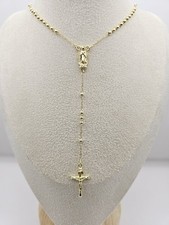 Collana 24" Guadalupe e croce