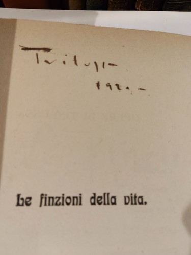 Trilussa autografo le - autografo,