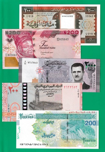 Lotto mondiale banconote - lotto, x