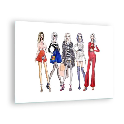 Quadro vetro 70x50cm - quadro, moda