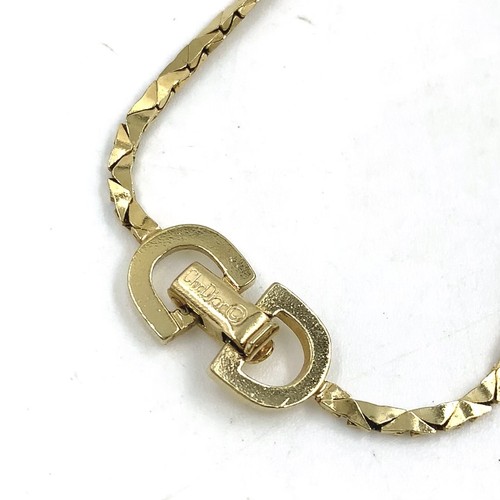 Christian dior logo chain - christian, cd