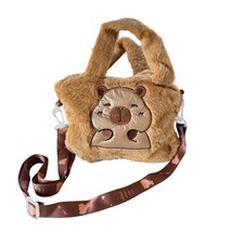 Borsa peluche capibara manico - capibara,