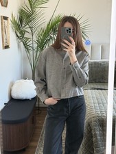 Grey Zara Button Up S Like New