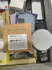 Microfono Hikvision Da Soffitto Omnidirezionale Telecamere Audio 12V