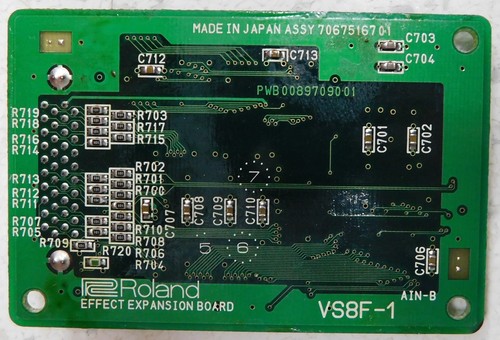 Roland vs8f scheda di - vs8f-1,