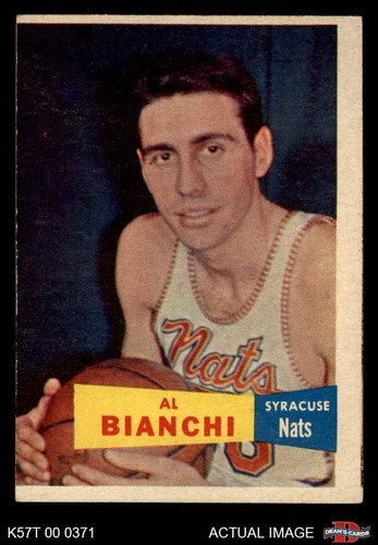1957 topps al bianchi - topps,