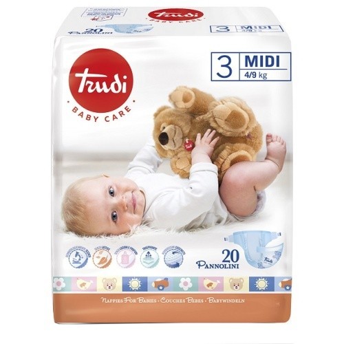 Pannolini trudi dry fit - trudi,