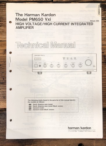 Harmon kardon 650 - harmon, vxi