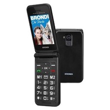 Cellulare Brondi 10281080 AMICO Speciale Dual Sim Black metal