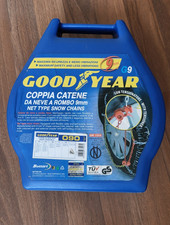Goodyear "G9", Catene da neve auto 9 mm, Misura 090, Omologate TUV e GS Onorm