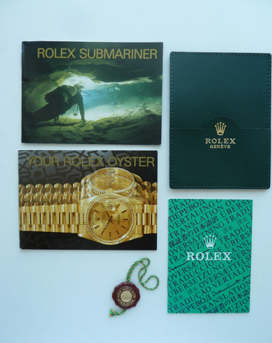 Rolex submariner libretto set - rolex,