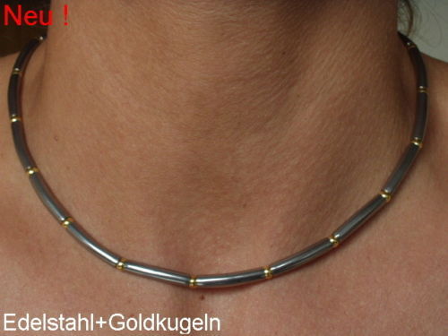 Collana acciaio inox - acciaio,