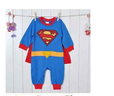 Costume Superman maniche