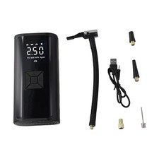 Mini Compressore Aria 12V DC Powered per Gonfiaggio Rapido Pneumatici e Palline Sportive