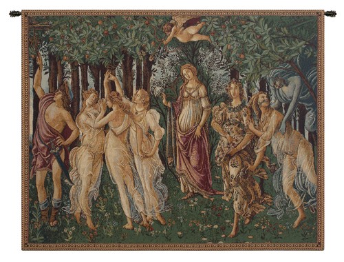 Primavera italian tapestry - la,
