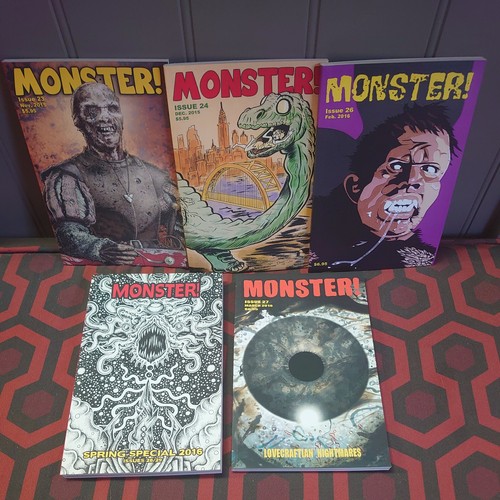 Monster magazines job lot - job,