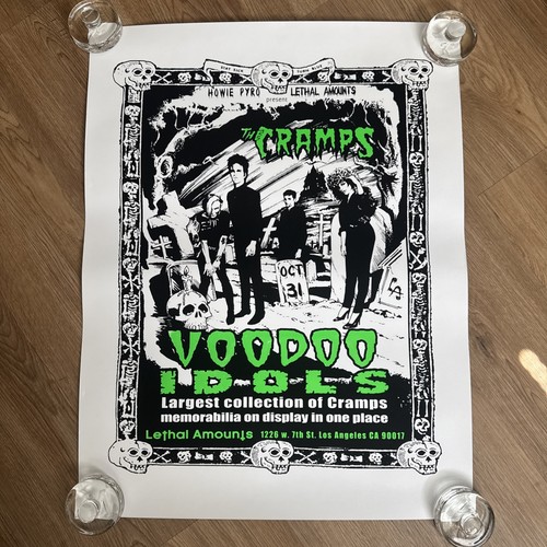 Poster serigrafato the cramps - poster,
