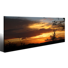 Quadri Moderni Tramonto 90x40