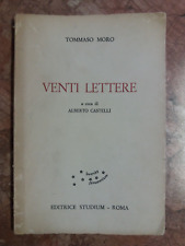 TOMMASO MORO - VENTI LETTERE -
