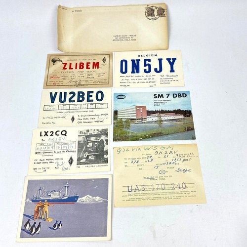 Lotto schede qsl - schede,