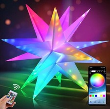 Stella luminosa di Natale a