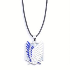 COLLANA ATTACK ON TITAN UNISEX MANGA ANIME FANTASY COSPLAY