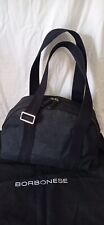 Borsa  Bauletto nera BORBONESE Ottimo usato come nuova.