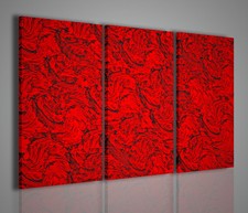 QUADRI MODERNI DIGITAL ART I QUADRO MODERNO ASTRATTO ROSSO RED ARREDARE CASA